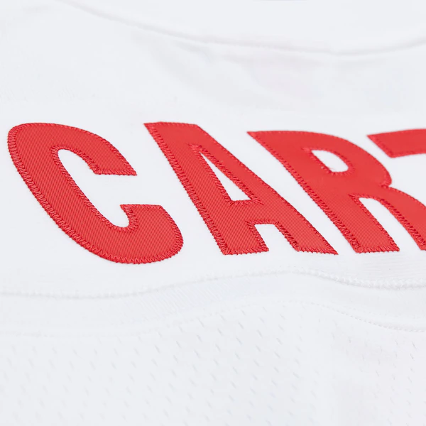 Cris Carter Ohio State Buckeyes 1986 White Legacy Jersey 6 Cris Carter Ohio State Buckeyes 1986 White Legacy Jersey