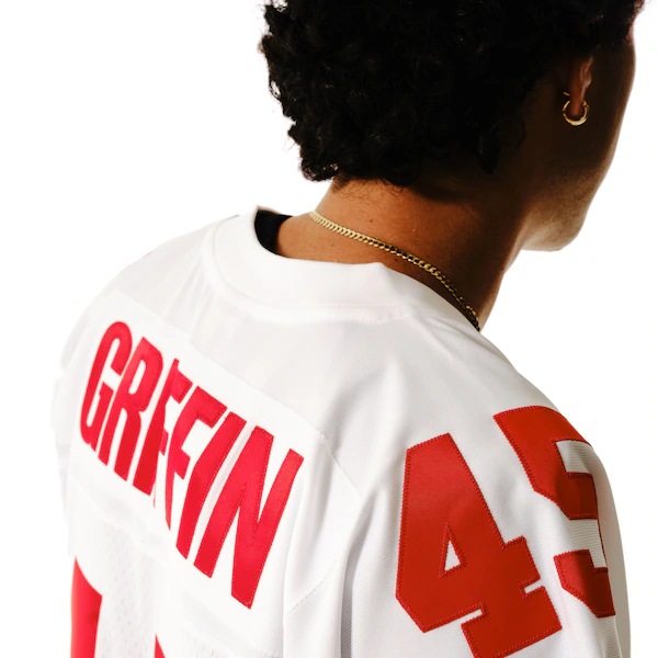 Archie Griffin Ohio State Buckeyes 1974-75 White Legacy Jersey 10 Archie Griffin Ohio State Buckeyes 1974-75 White Legacy Jersey