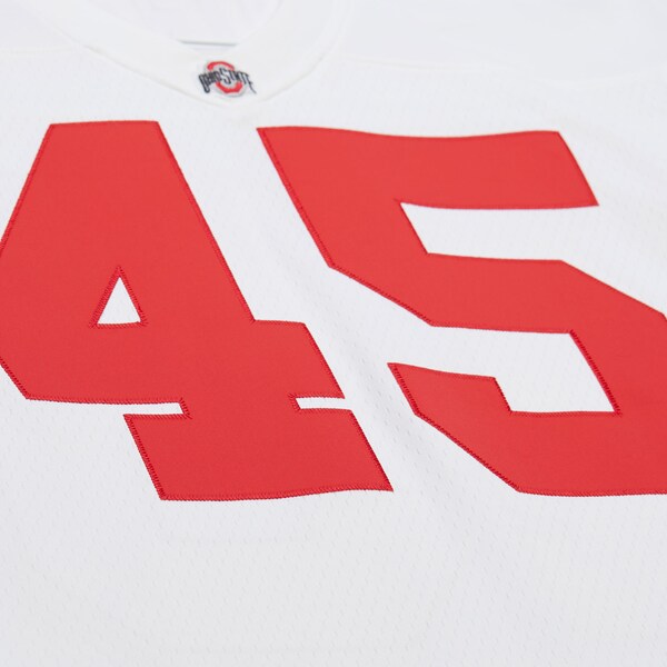 Archie Griffin Ohio State Buckeyes 1974-75 White Legacy Jersey 4 Archie Griffin Ohio State Buckeyes 1974-75 White Legacy Jersey