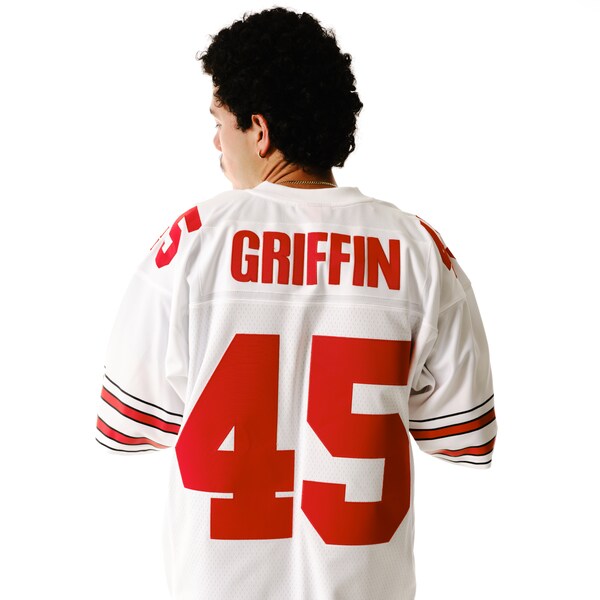 Archie Griffin Ohio State Buckeyes 1974-75 White Legacy Jersey 9 Archie Griffin Ohio State Buckeyes 1974-75 White Legacy Jersey