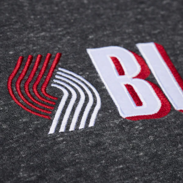 Portland Trail Blazers Charcoal Winning Streak Fleece Sweatshirt