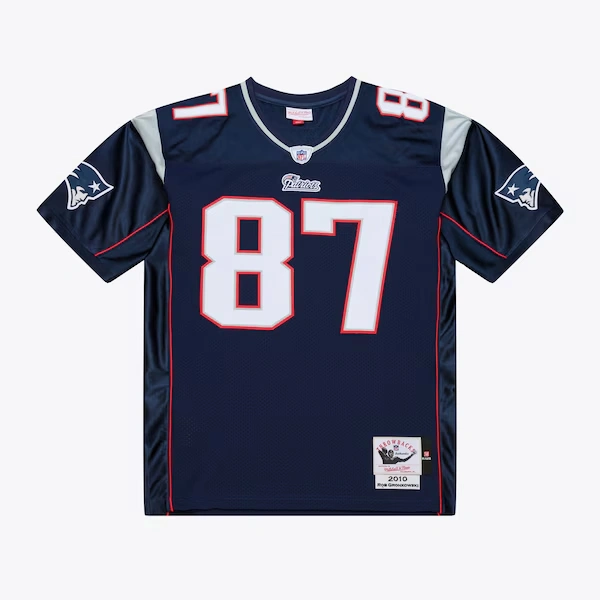 Rob Gronkowski New England Patriots 2010 Navy Authentic Jersey