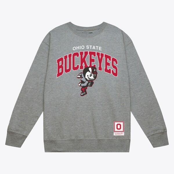 Heather Gray Ohio State Buckeyes Classic Arch Sweatshirt