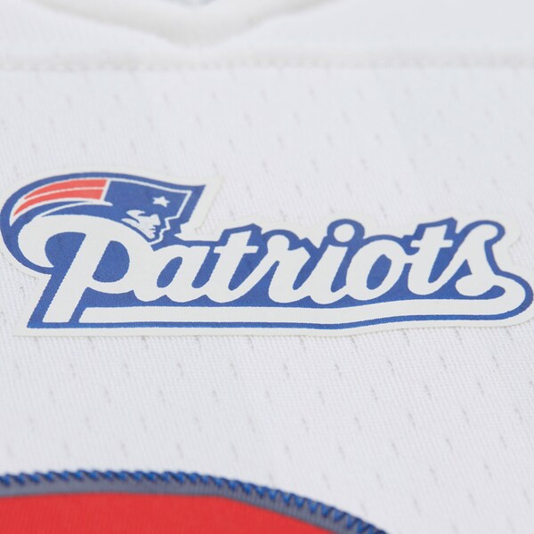 Ty Law New England Patriots 1995 White Legacy Player Jersey 6 Ty Law New England Patriots 1995 White Legacy Player Jersey