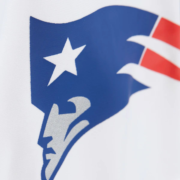 Ty Law New England Patriots 1995 White Legacy Player Jersey 8 Ty Law New England Patriots 1995 White Legacy Player Jersey