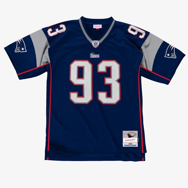 Richard Seymour New England Patriots Navy 2003 Legacy Player Jersey