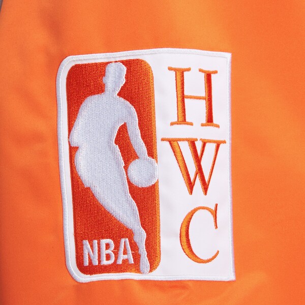 Phoenix Suns Purple Primetime Vintage Satin Full-Snap Jacket