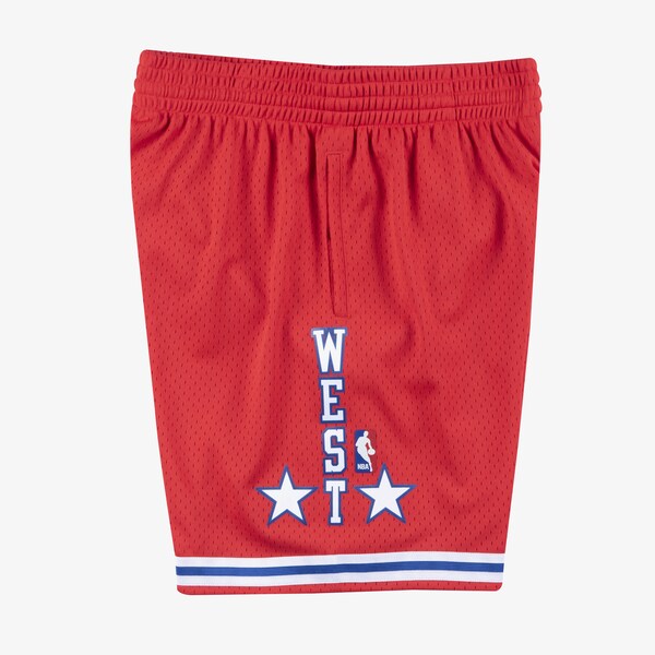 1988 NBA All-Star Game Red West Swingman Shorts 5 1988 NBA All-Star Game Red West Swingman Shorts
