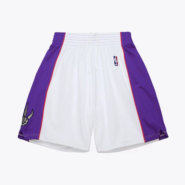 Toronto Raptors 2000-01 White Authentic Shorts