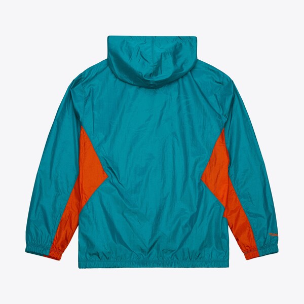 Miami Dolphins Aqua Playmaker Full-Zip Windbreaker Jacket