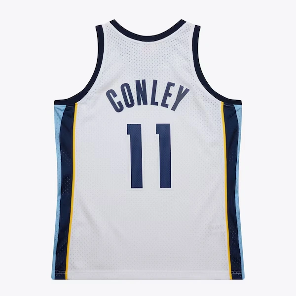 Mike Conley Memphis Grizzlies 2010-11 White Swingman Jersey