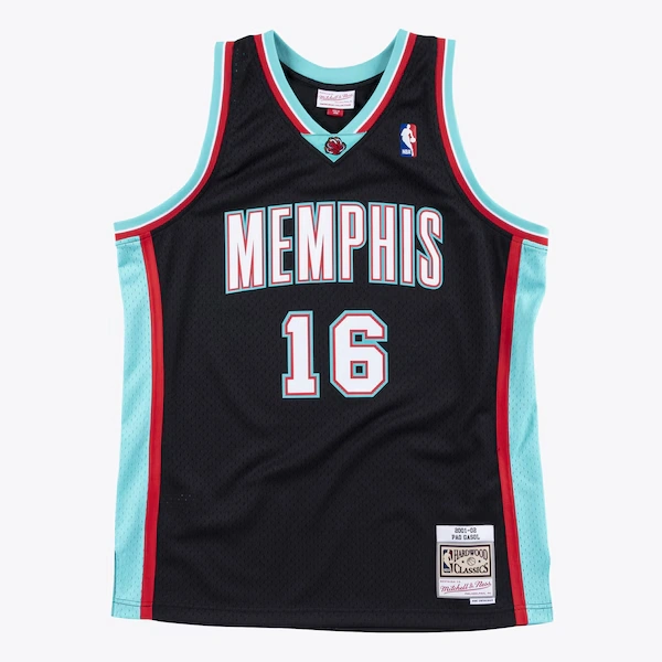 Pau Gasol Memphis Grizzlies 2001-02 Black Swingman Jersey