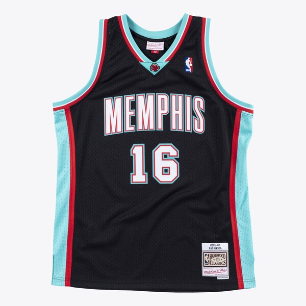 Pau Gasol Memphis Grizzlies 2001-02 Black Swingman Jersey