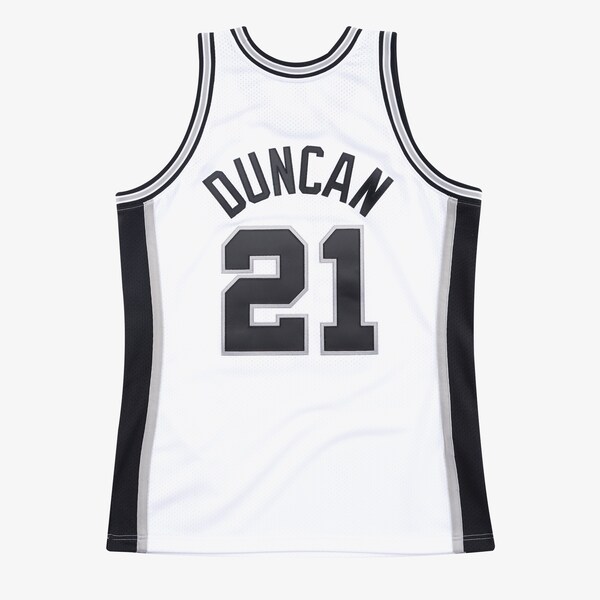 Tim Duncan San Antonio Spurs 1998-99 White Authentic Jersey
