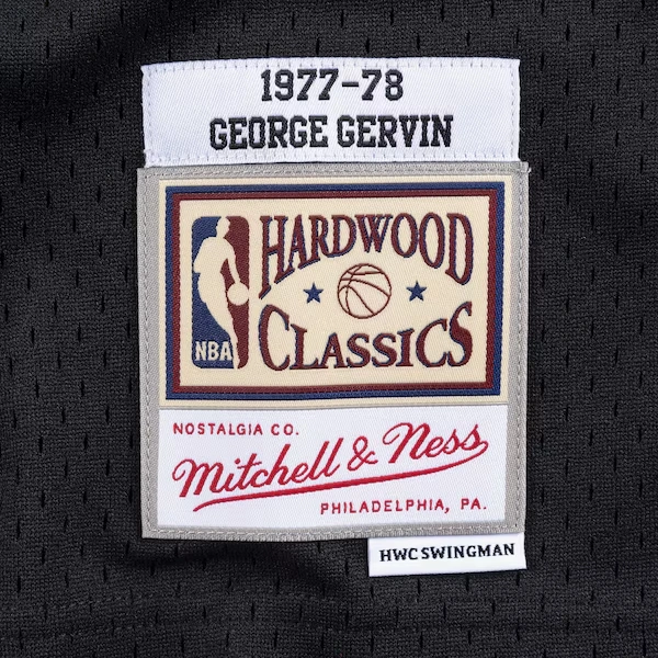 George Gervin San Antonio Spurs 1977-78 Black Swingman Player Jersey