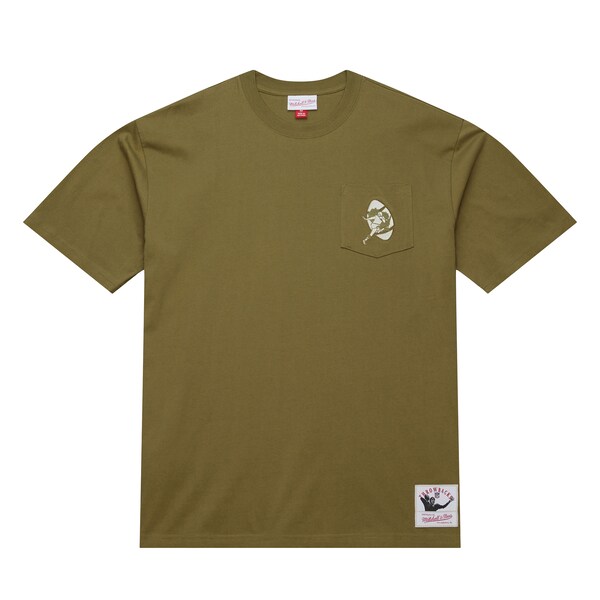 Green Bay Packers Olive Vintage Premium Pocket T-Shirt