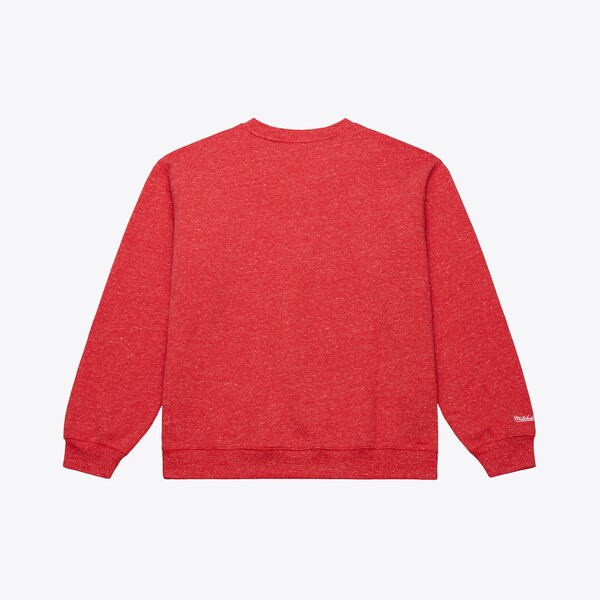 Ohio State Buckeyes Scarlet Throwback Fleece Sweatshirt