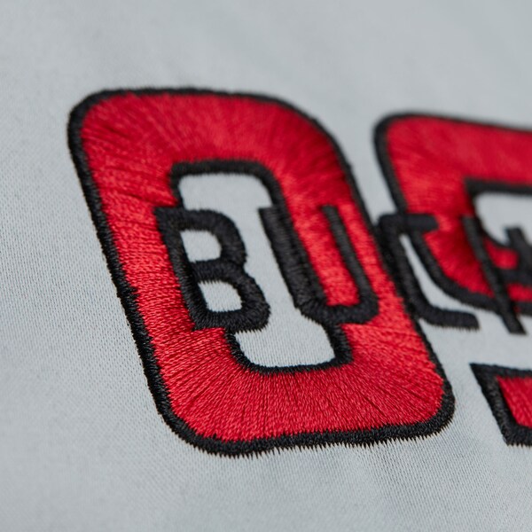 Ohio State Buckeyes 1986 Silver Vintage Satin Full-Snap Jacket 5 Ohio State Buckeyes 1986 Silver Vintage Satin Full-Snap Jacket