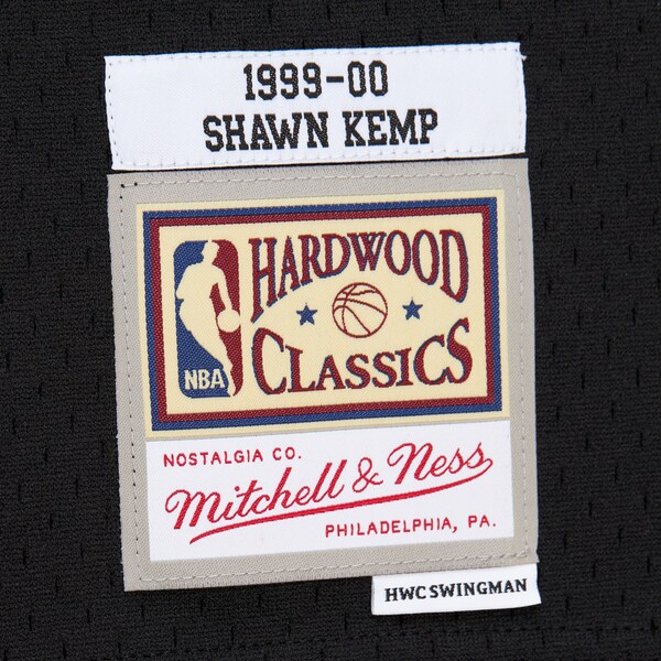 Shawn Kemp Cleveland Cavaliers 1999-00 Black Swingman Jersey