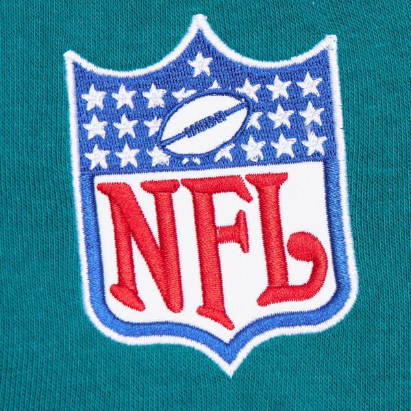 Miami Dolphins Aqua Vintage Logo Head Coach Fleece Pullover Hoodie 4 Miami Dolphins Aqua Vintage Logo Head Coach Fleece Pullover Hoodie