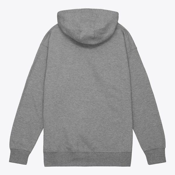 Miami Dolphins Heather Gray Distressed Prime Logo Pullover Hoodie