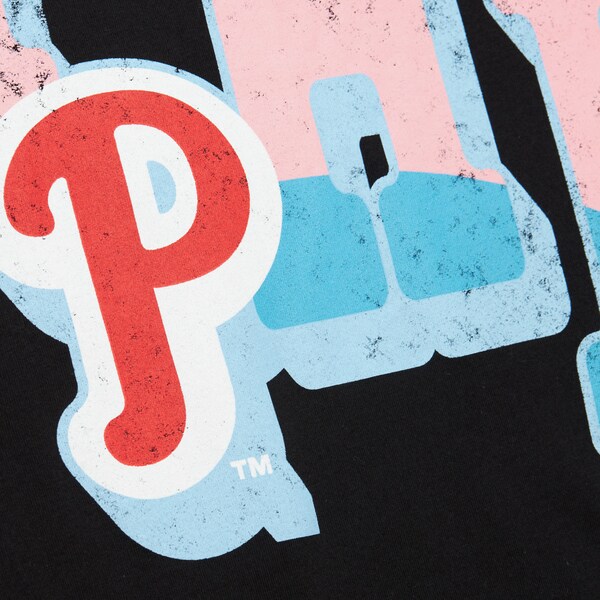 Women's Philadelphia Phillies Black Logo T-Shirt