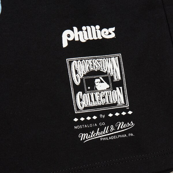 Women's Philadelphia Phillies Black Logo T-Shirt