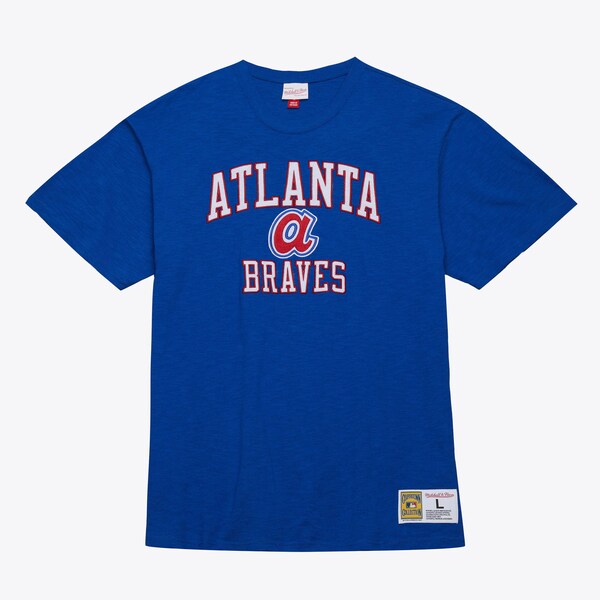 Atlanta Braves Royal Cooperstown Legendary Slub T-Shirt