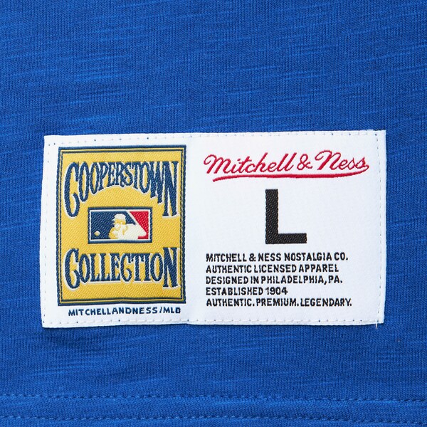 Atlanta Braves Royal Cooperstown Legendary Slub T-Shirt 4 Atlanta Braves Royal Cooperstown Legendary Slub T-Shirt