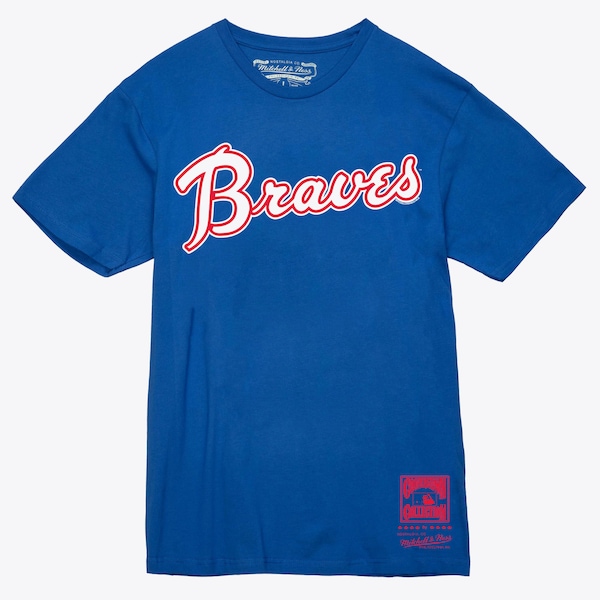 Atlanta Braves Royal Wordmark T-Shirt