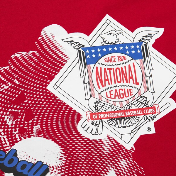 Atlanta Braves Red Cooperstown Logo Blast T-Shirt 5 Atlanta Braves Red Cooperstown Logo Blast T-Shirt