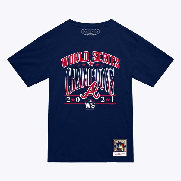 Atlanta Braves Navy Titletown T-Shirt