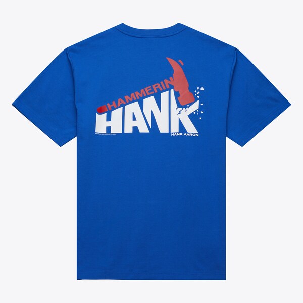 Hank Aaron Atlanta Braves Royal Legends Vintage T-Shirt