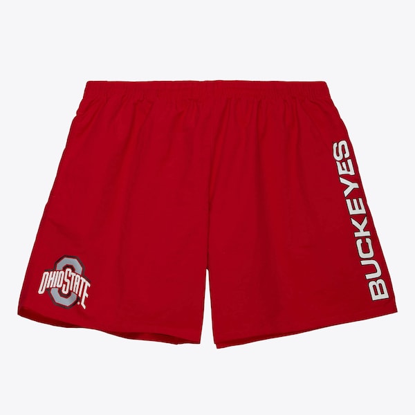 Ohio State Buckeyes Scarlet Team Heritage Woven Shorts