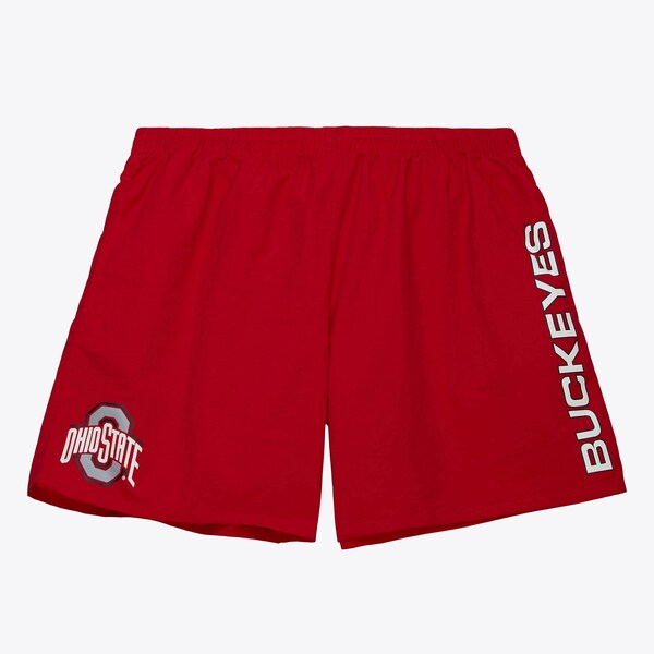 Ohio State Buckeyes Scarlet Team Heritage Woven Shorts