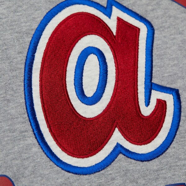 Atlanta Braves Heather Gray Heritage Premium T-Shirt 5 Atlanta Braves Heather Gray Heritage Premium T-Shirt