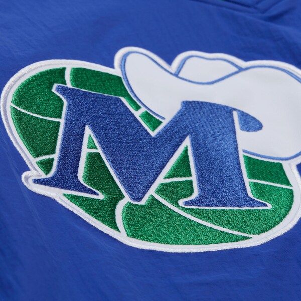 Dallas Mavericks Blue Hardwood Classics Vintage Pullover 4 Dallas Mavericks Blue Hardwood Classics Vintage Pullover
