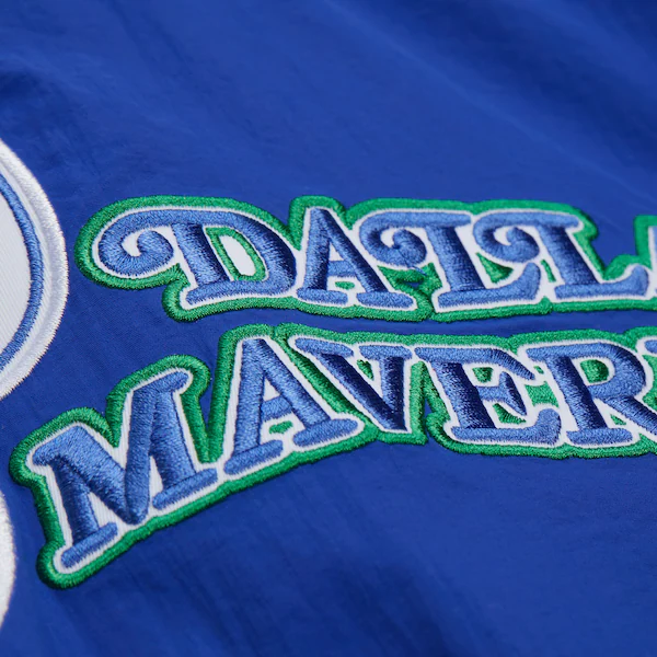 Dallas Mavericks Blue Hardwood Classics Vintage Pullover 5 Dallas Mavericks Blue Hardwood Classics Vintage Pullover