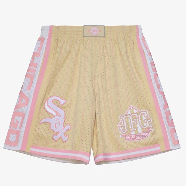 Chicago White Sox Cream M&N x Joe Freshgoods Good Old Day Shorts