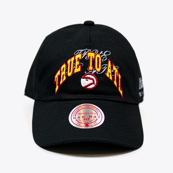 Atlanta Hawks Black M&N x Lil Baby x B-R Remix Snapback Hat