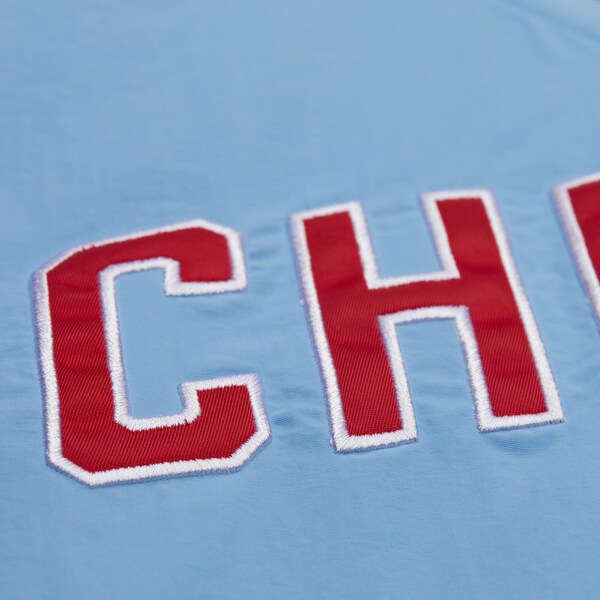 Chicago Cubs Light Blue Cooperstown Vintage Pullover