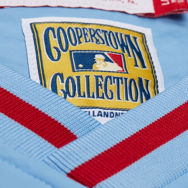 Chicago Cubs Light Blue Cooperstown Vintage Pullover