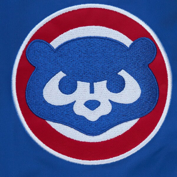 Chicago Cubs Royal Exploded Logo Warm-Up Full-Zip Jacket
