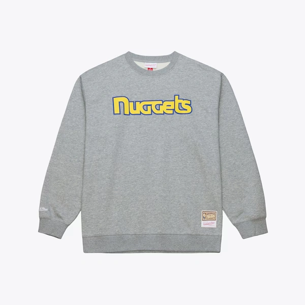 Denver Nuggets Heather Gray  Walk-Off Fleece Sweatshirt