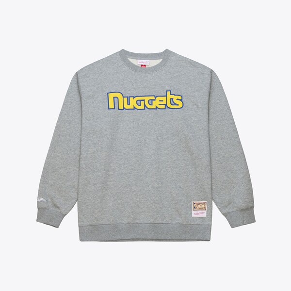 Denver Nuggets Heather Gray  Walk-Off Fleece Sweatshirt