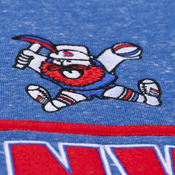 Denver Nuggets Royal Throwback Fleece Crewneck Sweatshirt