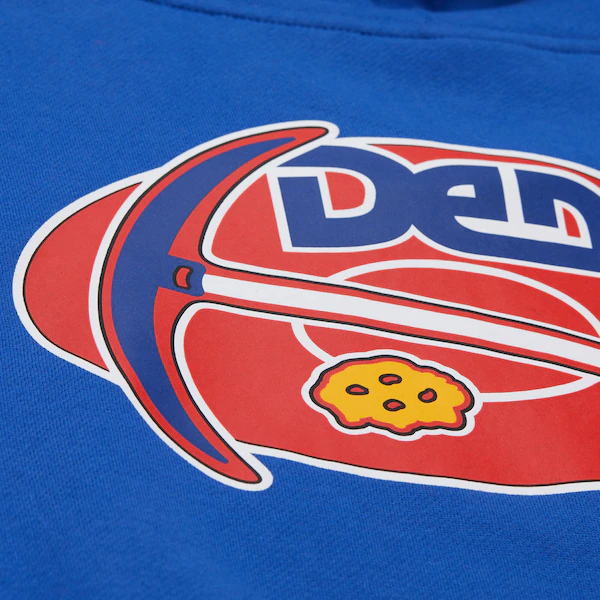 Denver Nuggets Royal Hardwood Classics Team Origins Fleece Pullover Hoodie