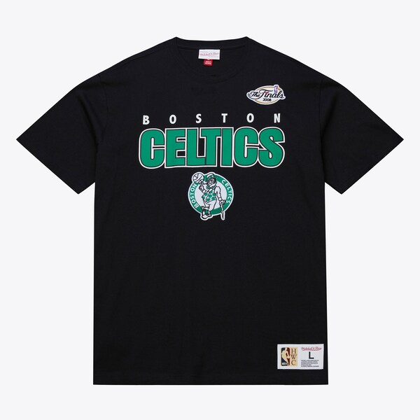 Boston Celtics Black Throwback Premium T-Shirt