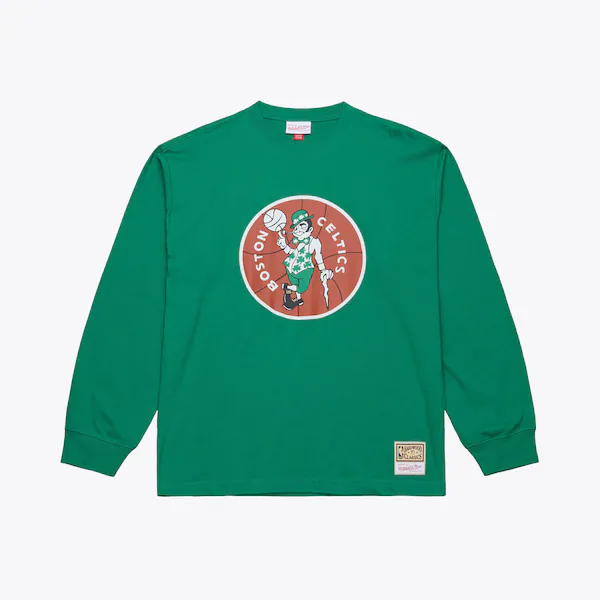 Boston Celtics Kelly Green Walk-Off Long Sleeve T-Shirt