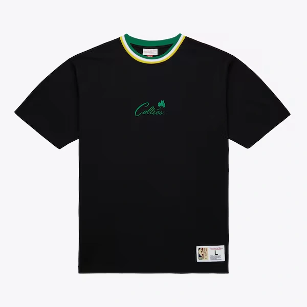 Boston Celtics Black Playmaker Vintage T-Shirt